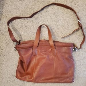 Cole Haan Brown Leather Purse/Shoulder Tote Bag